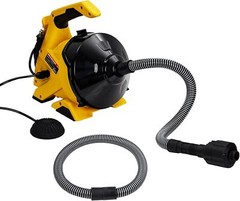 Drain Cleaner Machine 30Ft x 3/10In Auto-feed Electric Drain Auger Sewer Snake