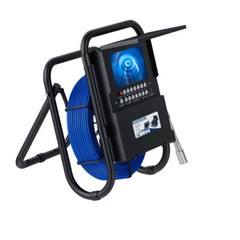 7&rdquo; Pipe Inspection Camera DVR 16GB Counter Sewer Drain Endoscope 50M 17MM Head