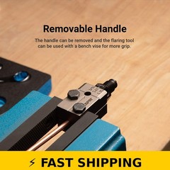 Capri Tools Double Flaring Tool 3/16 in. Portable Compact