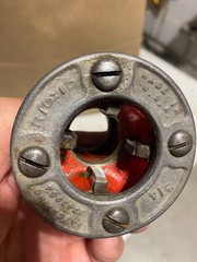 RIDGID PIPE THREADER DIE HEAD OO-R 3/4&rdquo; NPT #36895