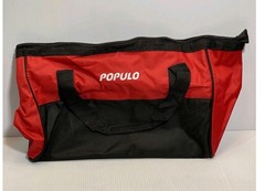 POPULO CDAL-2004 20V Cordless Drain Auger Kit, 25 ft 1/4&Prime; Shaft-Cable