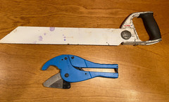 LENOX 16&Prime; PVC Saw & Nut Driver Set, Metal Ratcheting 1-5/8&Prime; PVC Cutter, (6-pc)