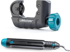 Libraton Tubing Cutter 3/16&Prime; to 1-1/8&Prime;, Mini Tube Cutter, Copper Cutter, Heavy D