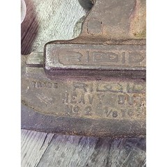 Vintage Ridgid Pipe Cutter No. 2 (1/8&Prime; To 2&Prime;) Heavy Duty &ndash; Ridge Tool Co