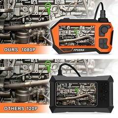 1080P Pipe Inspection Camera Endoscope Video Sewer Drain Cleaner Waterproof USB