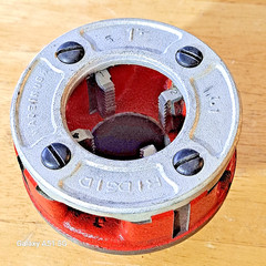 RIDGID 36900 1&Prime; OOR NPT Manual Pipe Threader Die Head, Rh NEW NOS FREE SHIPPING