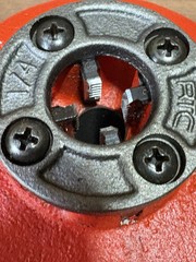 RIDGID 37380 D H Complete 12R 1/4&Prime; NPT Pipe Threading Die