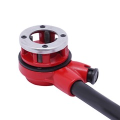 Manual Ratchet Pipe Threading Threader Die Head Handle Set 1/2&rdquo; to 1-1/4&rdquo; BSPT