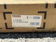 Ridgid 87592 C-44 IW Cable 1/2&Prime; x 50&prime; Solid Core Cable &ndash; New Unused