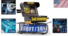 Advanced Plumbing Camera Snake 100ft with Self-Leveling & Long Battery Life
