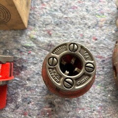 Ridgid 12-R Pipe Threader Die Head Set 12R Threading Dies 1 1/4&rdquo; &ndash; 1/4&rdquo;