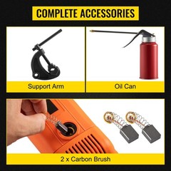 Electric Pipe Threader, 2300W Pipe Threading Machine with 6 Dies 1/2&Prime;-2&Prime;