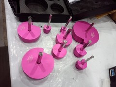 Complete Plastic Reamer Set PVC Pipe Fitting Reamer Kit Standard 1/2&Prime; Drills 9Pc