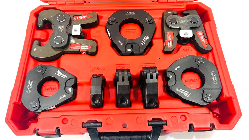 Milwaukee 1/2&Prime;-2&Prime; IPS-P Pivoting Press Ring Kit 49-16-2697X for M18 Press Tool