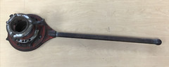 Ridgid 65-RA Pipe Threader Ratcheting Die Cutter w/22&Prime; Handle FREE SHIPPING