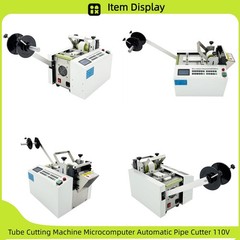 Microcomputer Automatic Pipe Cutter 110V Tube Cutting Machine HZX-100