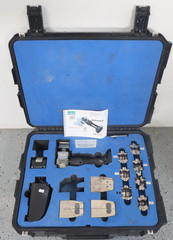 Klauke Reflok TuffLok MAPAX4L Battery Operated Axial Press Tool w/Jaws & Case