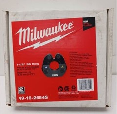 Milwaukee 49-16-2654S 1/2&rdquo; SS Ring New &ndash; Free Shipping