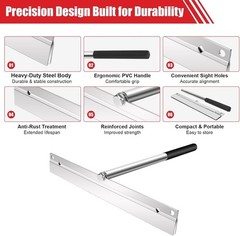 12 Inch Sheet Metal Bender Hand Tool, Manual Hemming Tool & Hand Seamer for S&hellip;