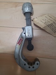 Ridgid No. 205 Quick Release Pipe Tube Cutter 1/4&Prime;-2 3/8&Prime; Vintage Made In USA