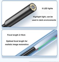 Pipe Inspection Camera Endoscope Video Sewer Drain Cleaner Waterproof Snake