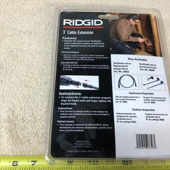 RIDGID 3 FOOT SEESNAKE MICRO CABLE EXTENSION