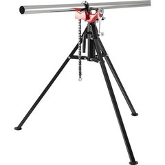 VEVOR Tripod Pipe Chain Vise 1/8&Prime;-5&Prime; Capacity Folding Legs W/ Harden Teeth&Chain