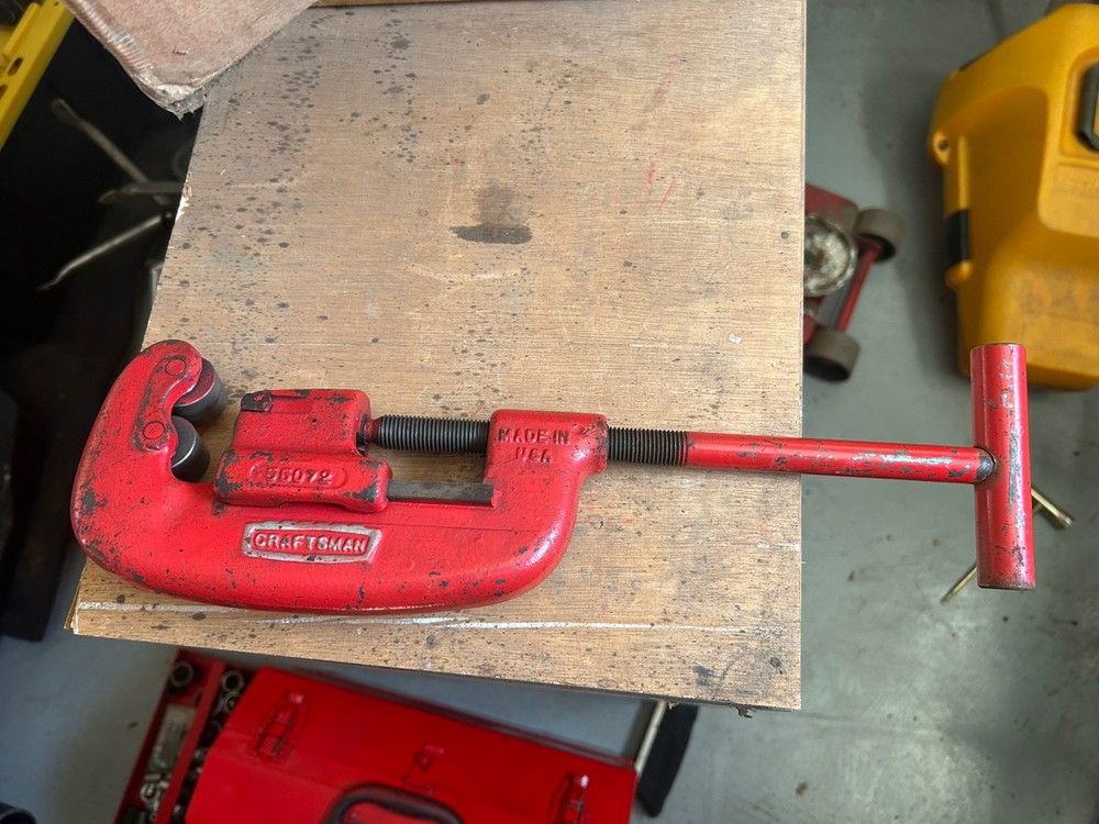 Vintage Craftsman 55072 Heavy Duty Pipe Cutter 1/8&Prime;-2&Prime;