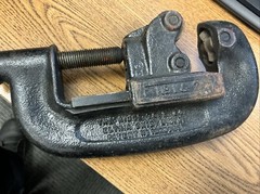 Vintage Rigid No. 2 Heavy Duty No. 1 & 2 Pipe Cutter Tool 1/8&Prime; To 2&Prime; USA 🇺🇸