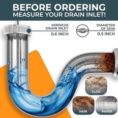 MEISTERFAKTUR Drain Snake 35FT With Drill Attachment &ndash; For Sink And Drain