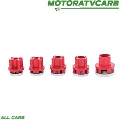 ALL-CARB 6-Piece Set Of NPT 1/4&Prime; to 1-1/4&Prime; Manual Ratchet Pipe Thread Pipe Reel