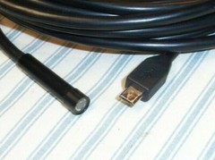 Bluefire Android USB Camera Flexible 10&prime; Endoscope / Drain / Snake / Inspection