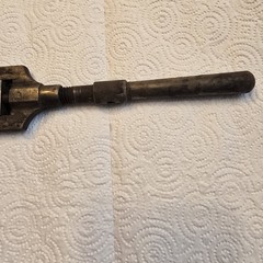 Vintage No 3 Adjustable Die Stock Threading Die Wrench Holder Machinist Tool&hellip;