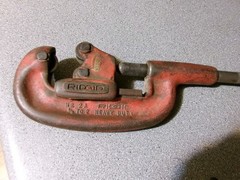 Ridgid No 2 Pipe Cutter 1/8&rdquo; TO 2&rdquo; No. 1-2 Works Great gEbo