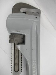 PW-36 , 36&Prime; HD Aluminum Straight Pipe Wrench, 4-1/2&Prime; Capacity &ndash; Made in USA