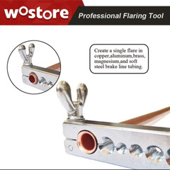 Flaring Tool Set Single Flare Tubing Pipe 7 Dies of 3/16-5/8 Inch Kit in HVAC fo