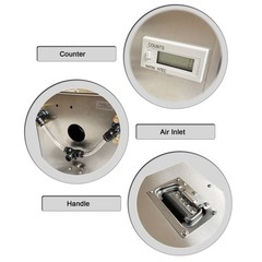 110V 0.2&rdquo;-1.4&rdquo; PE Pipe Expanding Machine &le;0.2&rdquo; Wall Thickness