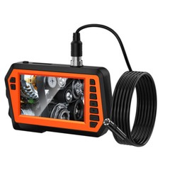 4.3inch Dual Lens Endoscope Sewer 5M Drain Pipe Cleaner Inspection Camera 1080P