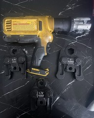 DeWALT DCE200 20V MAX Cordless Press Tool w/ 1/2&rdquo;, 3/4&rdquo;, & 1&rdquo; Press Jaws &ndash;Tested