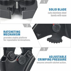 PEX Cinch Clamp Removal Tool &ndash; Removes 3/8&Prime; to 1&Prime; Wide Ear Clamps, Easy Use