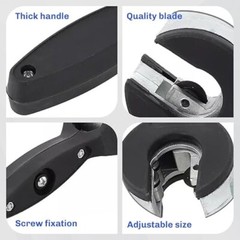 Compact 2-in-1 Ratcheting Tubing Cutter for Cutting Copper & PVC Pipes