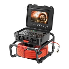 50m Pipe Inspection Camera 512hz Locator Self-leveling Sewer Camera 10&rdquo; Monitor