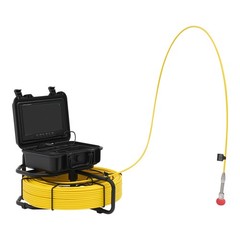 Drain Sewer Camera Pipe Inspection Camera System 60m / 200ft Cable W/9&rdquo; Monitor