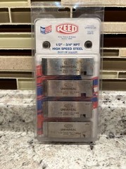REED UHN1/2-3/4 UNIVERSAL DIE SEGMENT- NPT HS STEEL 1/2&Prime; &ndash; 3/4&Prime;, Item Code 05815