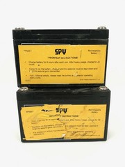 Lot Of 2 Pipeline 12V Rechargeable Battery Spy Holiday Detector 790 785 780