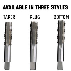 High Speed Steel Plug Tap 1-11/16&Prime; 24 UNS &ndash; Premium Quality Tool