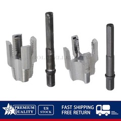 NEW Integrated Internal & External Pipe Threading-Tool PVC Pipe Threader Kit