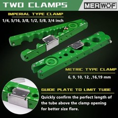 HVAC Flaring Tool Kit for 1/4&rdquo; &ndash; 3/4&rdquo; and 6-19mm Single Flare, 45&deg; Eccentric T