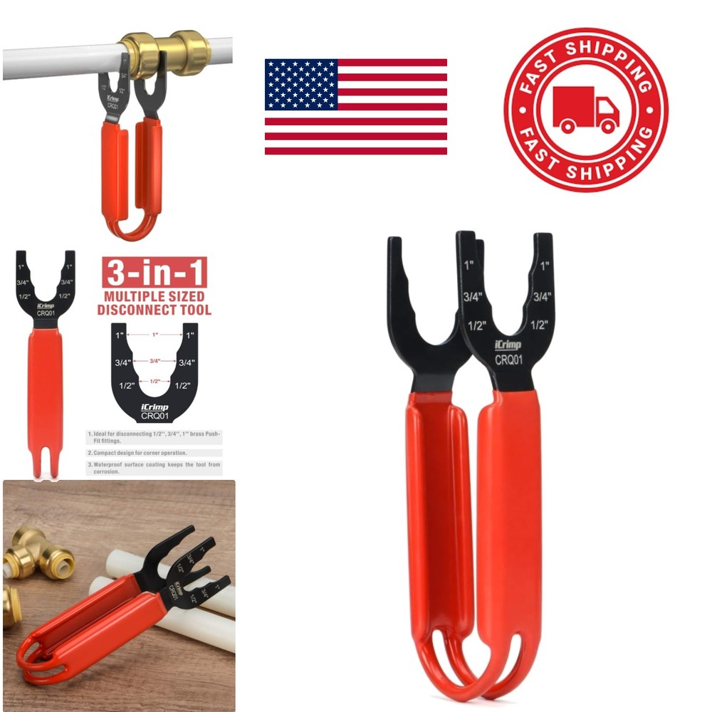 1/2 Inch 3/4 Inch 1 Inch Brass Disconnect Tong Tool for Quick Fitting Removal
