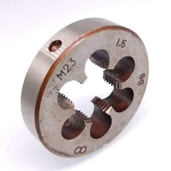 HSS 23mm x 1.5 Metric Die Right Hand Thread M23 x 1.5mm Pitch